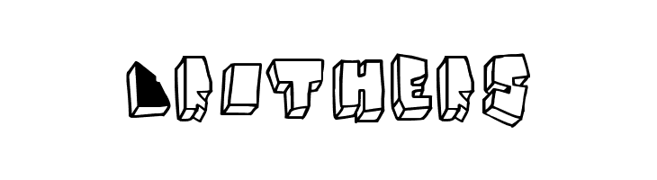 BALOK-balok TAK sempurna  Free Fonts Download