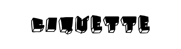 BALOK-balok TAK sempurna  Free Fonts Download