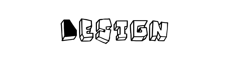 BALOK-balok TAK sempurna  Free Fonts Download