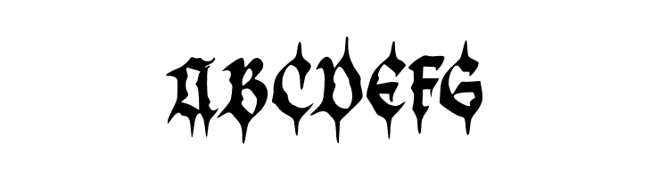 BlackDemon  Free Fonts Download