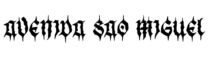 BlackDemon  Free Fonts Download