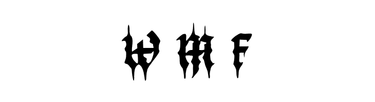 BlackDemon  Free Fonts Download