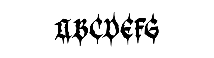 Black Demon  Free Fonts Download