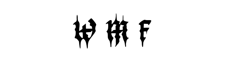 Black Demon  Free Fonts Download