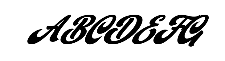 Barqish Italic  Free Fonts Download