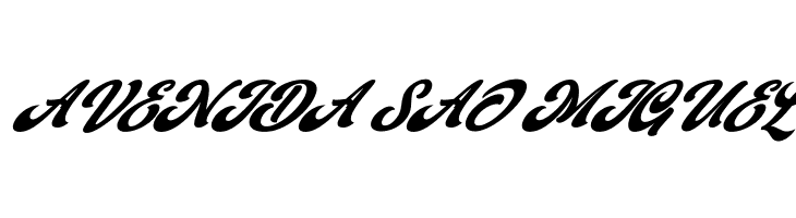 Barqish Italic  Free Fonts Download