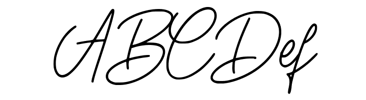 Doria Signature  Free Fonts Download