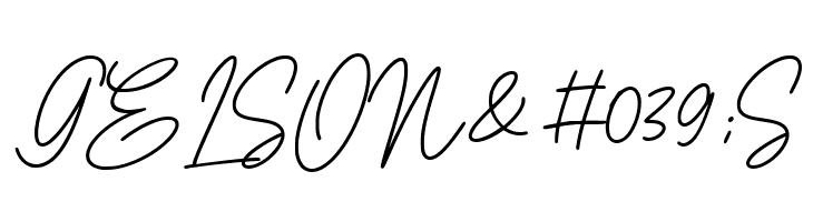 Doria Signature  Free Fonts Download