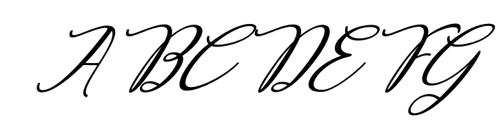 Decembery Italic  Free Fonts Download