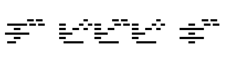 D3 DigiBitMapism Katakana  Free Fonts Download