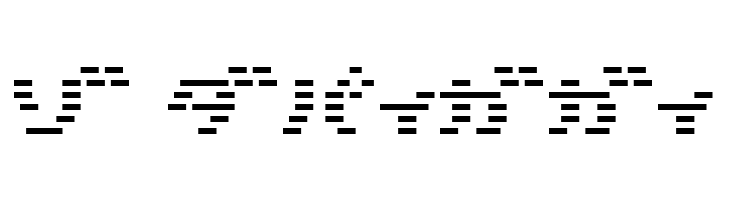 D3 DigiBitMapism Katakana  Free Fonts Download