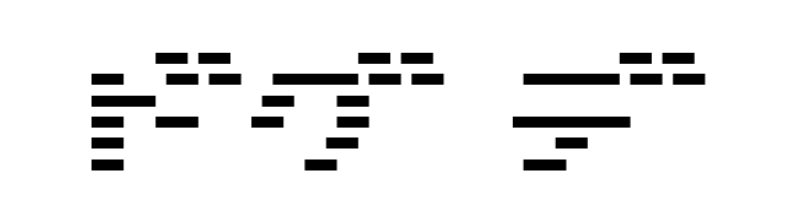 D3 DigiBitMapism Katakana  Free Fonts Download