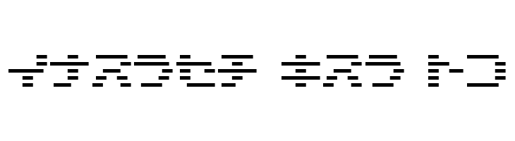 D3 DigiBitMapism Katakana  Free Fonts Download
