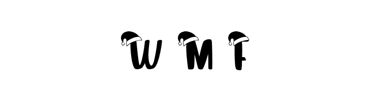 Tortello Santa Hat  Free Fonts Download