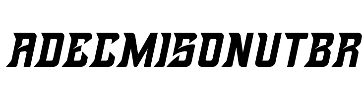 Brutals Tilted  Free Fonts Download