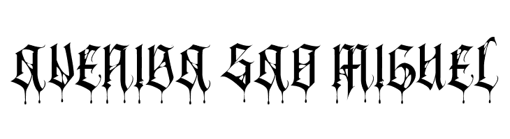 Black Spider  Free Fonts Download