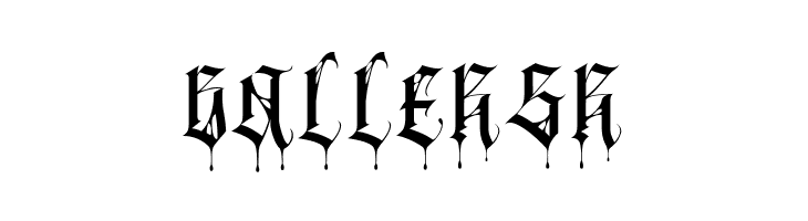 Black Spider  Free Fonts Download