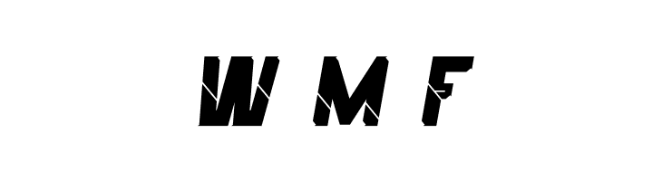 Wynford Oblique Solid Alt.  Free Fonts Download