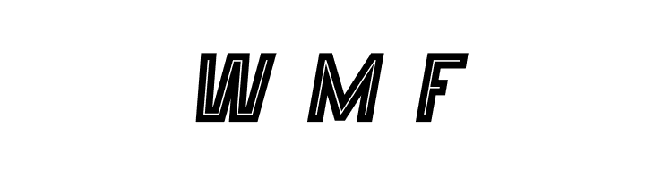 Wynford Oblique Line  Free Fonts Download