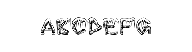 ice-sticks  Free Fonts Download