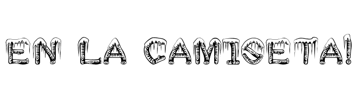 ice-sticks  Free Fonts Download