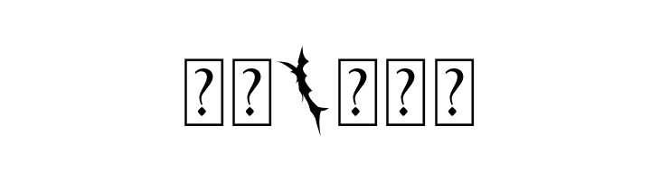 BlackthornOrnament  Free Fonts Download