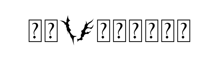 BlackthornOrnament  Free Fonts Download