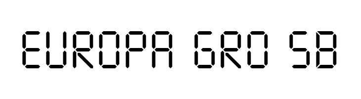 Seven Segment  Free Fonts Download