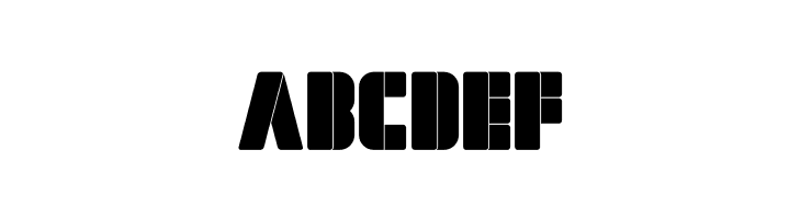 Zucchero Stencil  Free Fonts Download