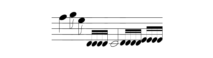 lasolsi_not  Free Fonts Download