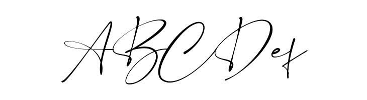 Estrada Signature  Free Fonts Download