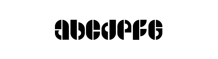 B SIDE BLOCK  Free Fonts Download