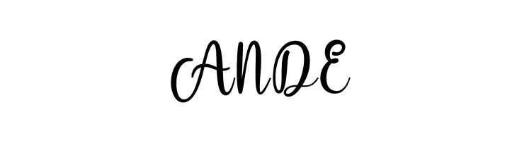 Love Andine Demo  Free Fonts Download