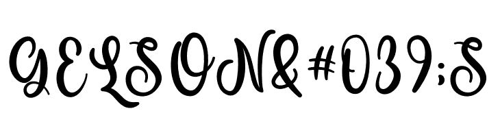 EmiliaKeren Demo  Free Fonts Download