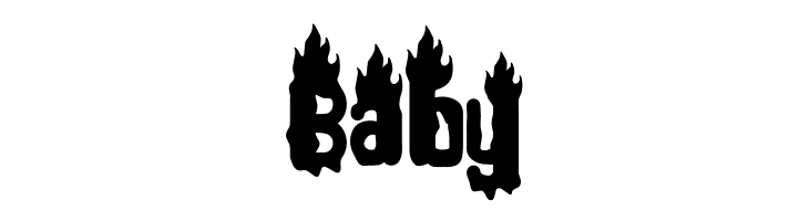 Ghost Flames - Personal Use  Free Fonts Download