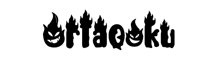Ghost Flames - Personal Use  Free Fonts Download