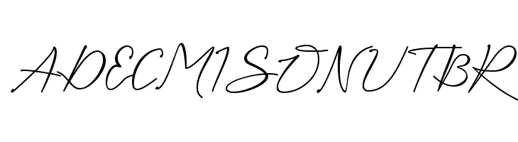 Kaliurang Signature - Personal  Free Fonts Download