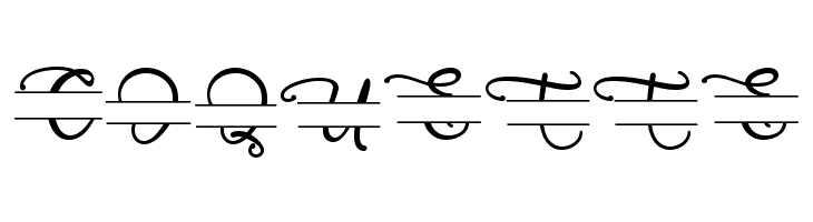 Poppy Monogram_Personal Use  Free Fonts Download