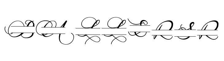 Dealova Monogram_Personal Use  Free Fonts Download