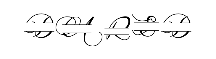 Dealova Monogram_Personal Use  Free Fonts Download