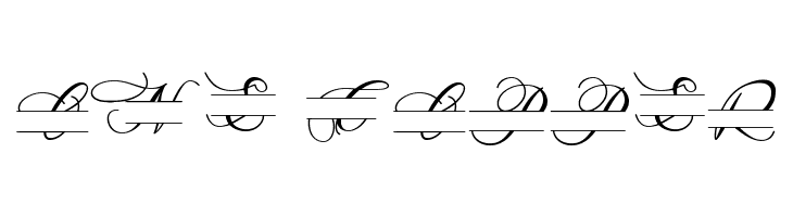 Dealova Monogram_Personal Use  Free Fonts Download