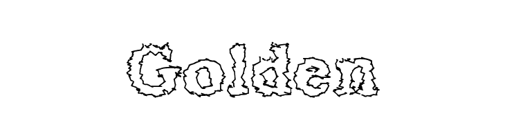 Golden Seismacrap Font