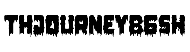Zombie Mummy1 - Personal use  Free Fonts Download