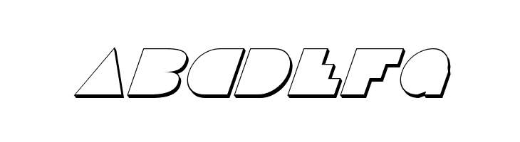 Disco Deck Shadow Italic  Free Fonts Download