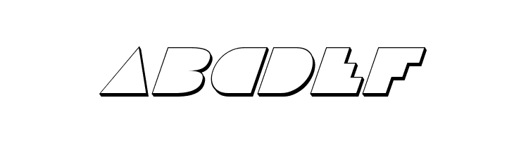 Disco Deck Shadow Italic  Free Fonts Download