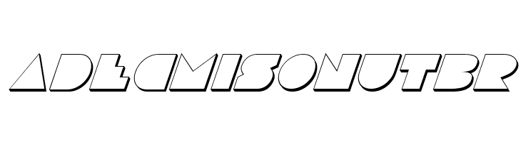 Disco Deck Shadow Italic  Free Fonts Download