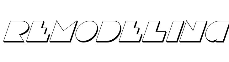 Disco Deck Shadow Italic  Free Fonts Download