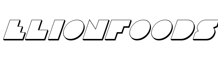 Disco Deck Shadow Italic  Free Fonts Download