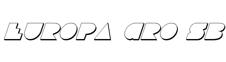 Disco Deck Shadow Italic  Free Fonts Download