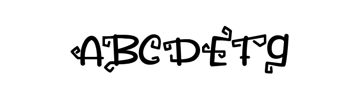 Creepy Witch-Personal Use  Free Fonts Download